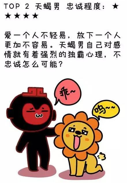 2.天蝎男 2.天蝎男